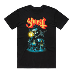 Ghost - Cemetery - Black T-shirt