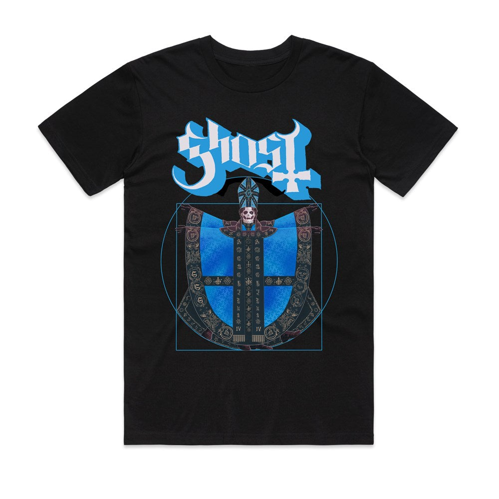Ghost - Vitruvian - Black T-shirt