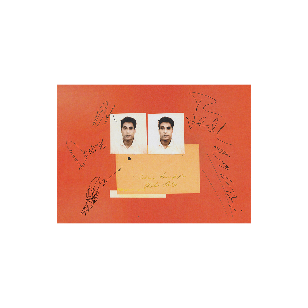 Gang of Youths - Angel In Realtime. Signed Art Card