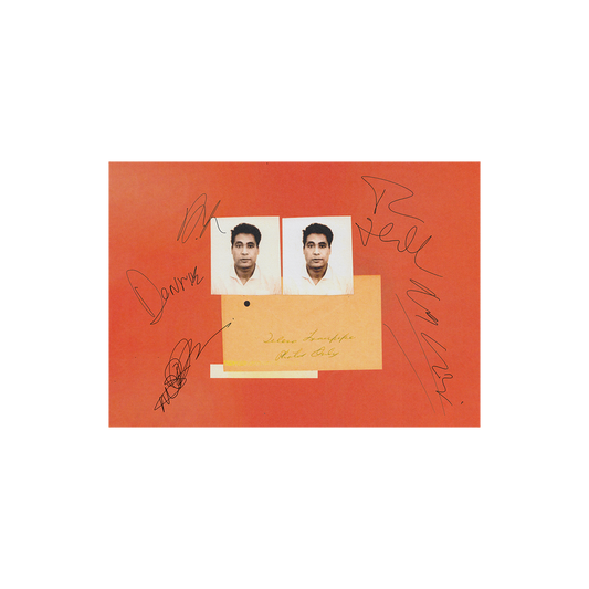 Gang of Youths - Angel In Realtime. Signed Art Card