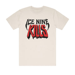 Ice Nine Kills - Cartoon - Cream T-shirt