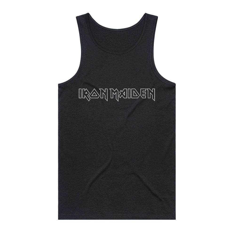 Iron Maiden - Outline Logo - Black Tank