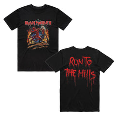 Iron Maiden - Chapel Run - Black T-shirt