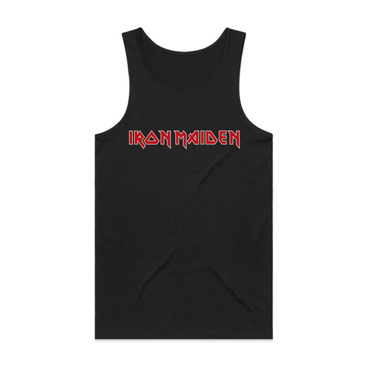 Iron Maiden - Classic Logo Black Tank