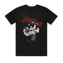 Judas Priest - Grey Steel - Black T-shirt