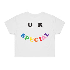 Lizzo - Special Letters - Womens White Crop