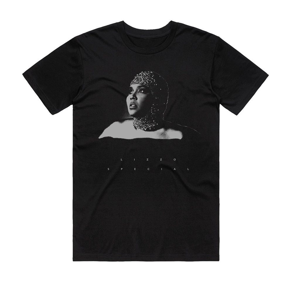 Lizzo - Special Portrait -  Heavy T-shirt Black