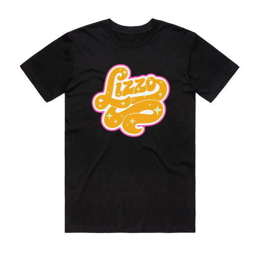 Lizzo - Swirl -  Heavy T-shirt Black