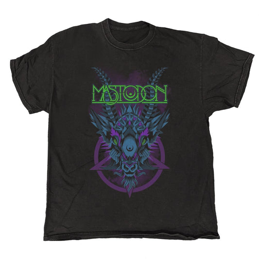 Mastodon - Geodemon Black Vintage Wash T-shirt
