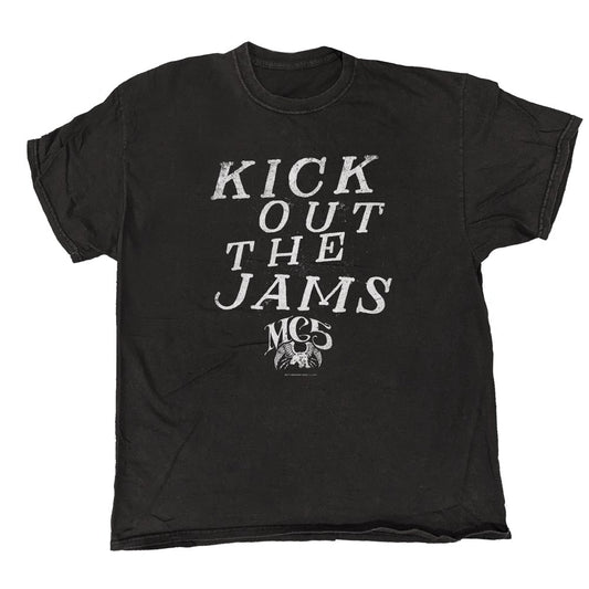 MC5 - Kick Out - Black Vintage Wash T-shirt