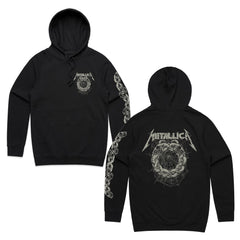 Metallica - Snake Ring - Black Hoodie