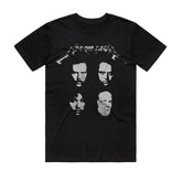 Metallica - Four Faces Retro - Black T-shirt