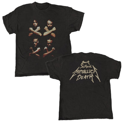 Metallica - Crossed Arms  Vintage Wash T-shirt Black