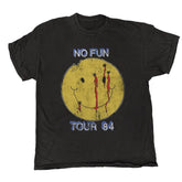 Motley Crue - No Fun Tour 84 - Black Vintage T-shirt