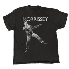 Morrissey - Leg Kick - Black Vintage T-shirt