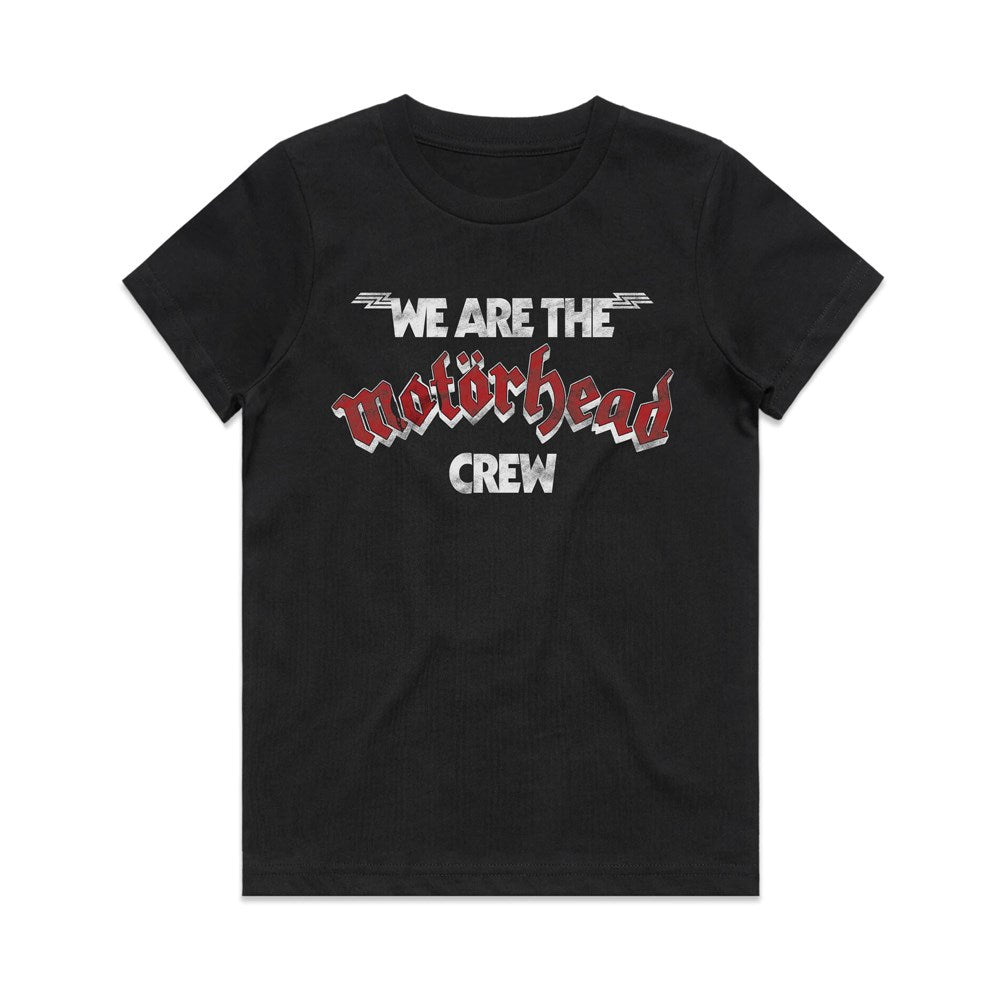 Motorhead - We are the Crew - Kids Black T-shirt