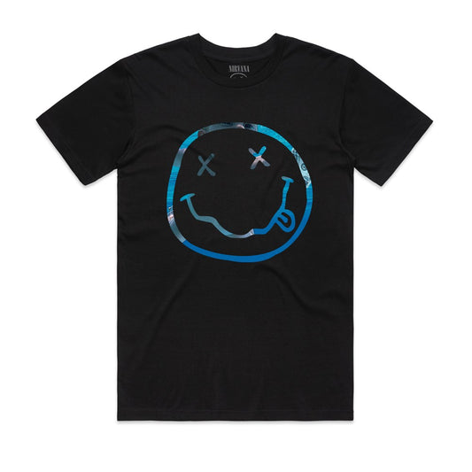 Nirvana - Smiley NM - T-shirt Black
