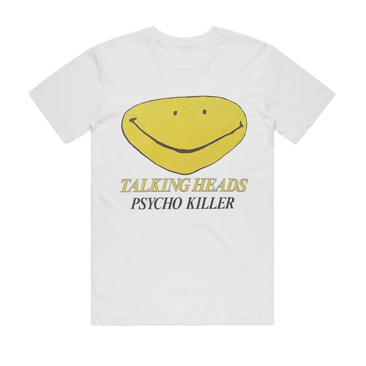 Talking Heads - Psycho Killer - T-shirt White