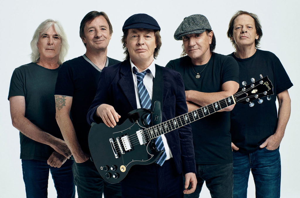 AC/DC topping the charts with "Power Up' Official Merchandise Store