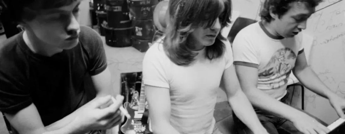 Angus Young's band before AC/DC Official Merchandise Store