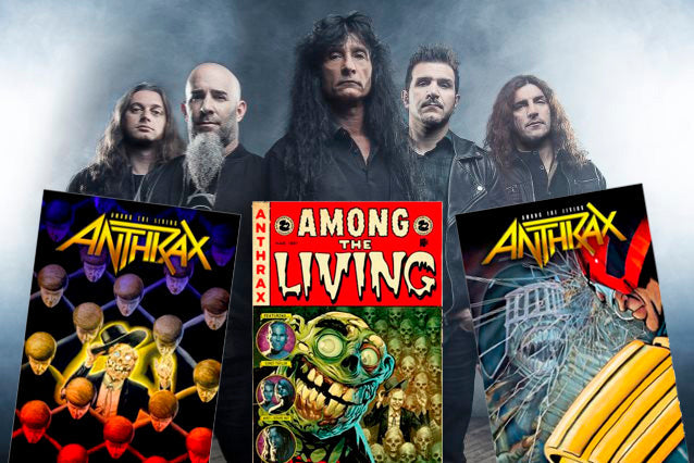 Anthrax announce 'Among The Living' comic book Official Merchandise Store