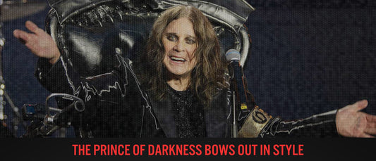 The Prince of Darkness Bows Out in Style