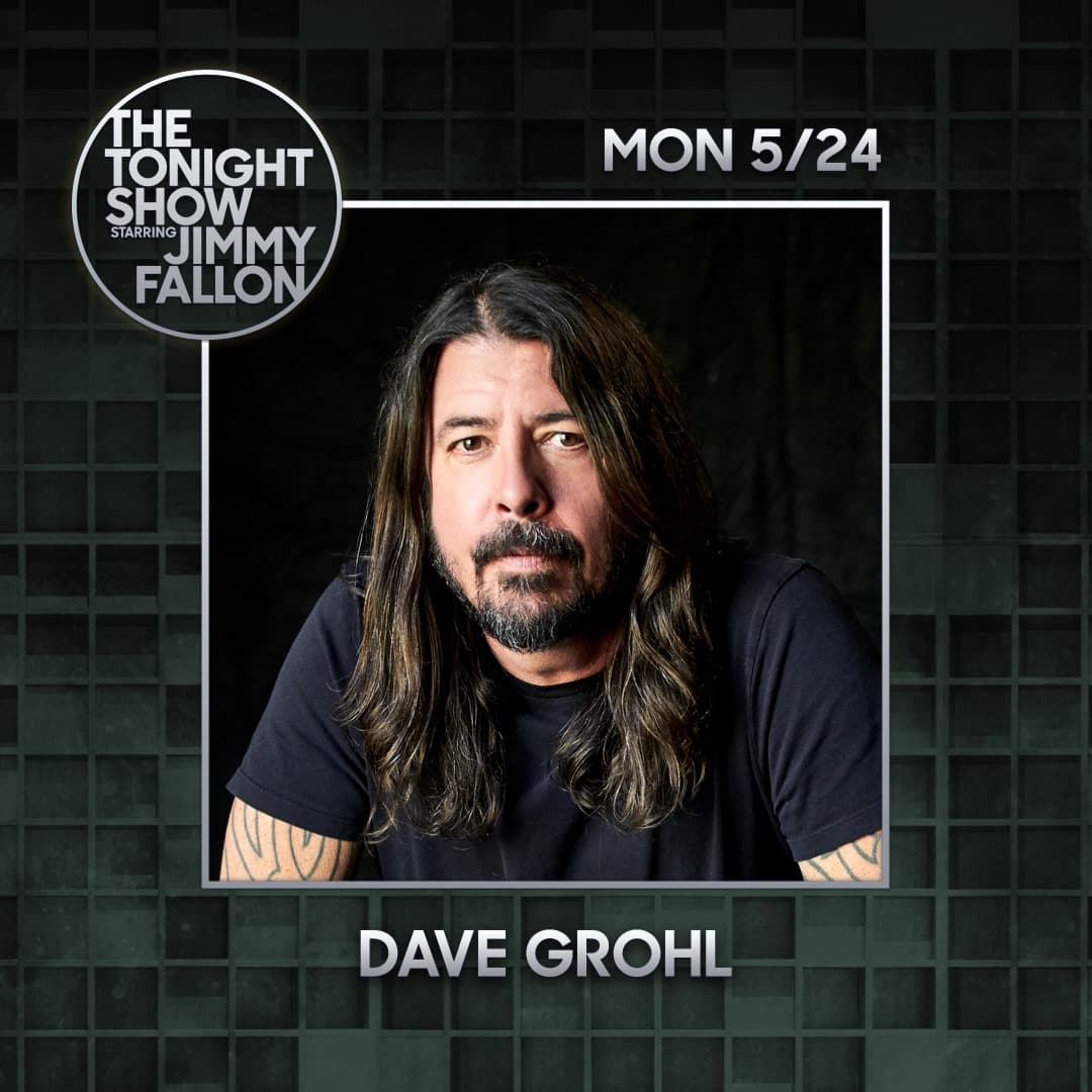 Dave Grohl to Co-Host Tonight Show Starring Jimmy Fallon Official Merchandise Store