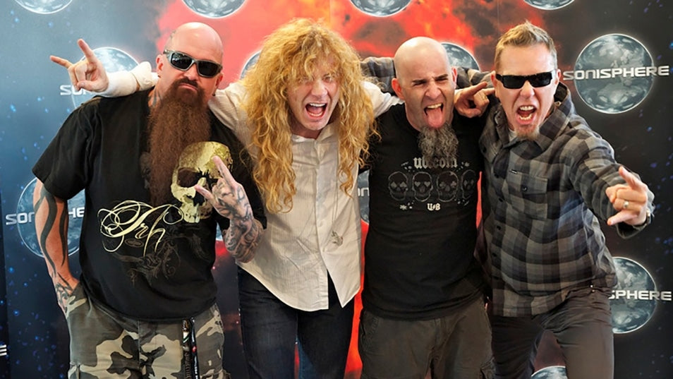 Dave Mustaine calls for another 'Big Four' Official Merchandise Store