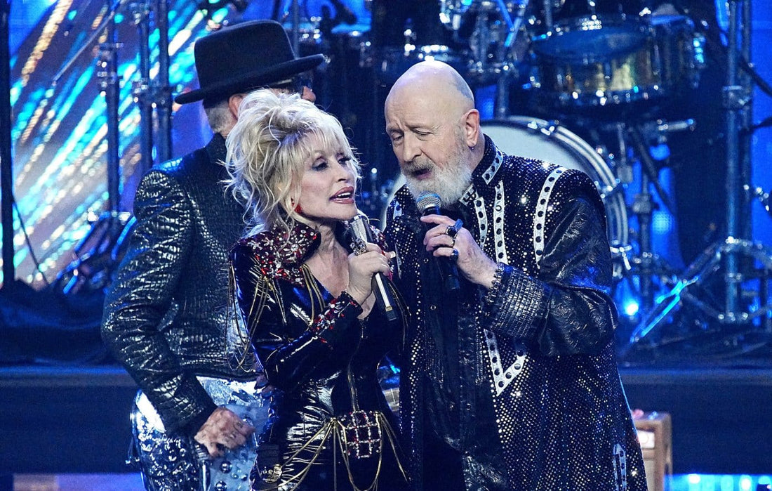 Judas Priest frontman Rob Halford duets with Dolly Parton Official Merchandise Store