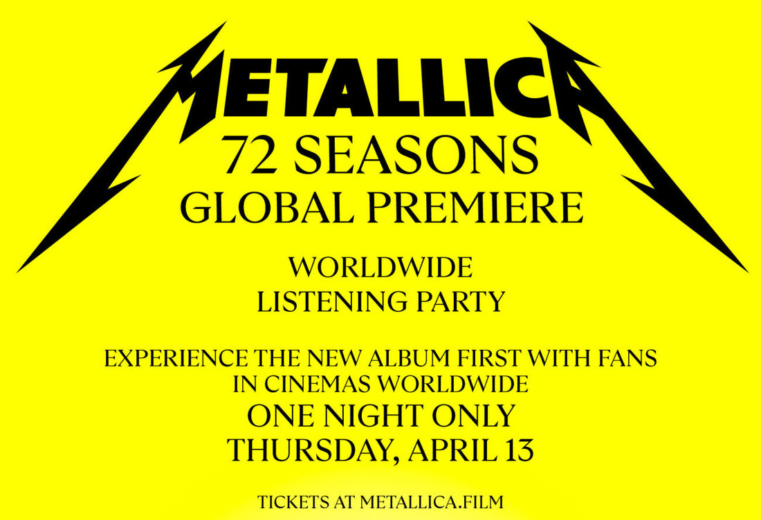 Metallica announce 'listening party' Official Merchandise Store