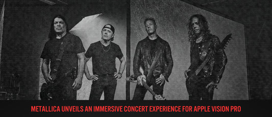 Metallica Unveils an Immersive Concert Experience for Apple Vision Pro