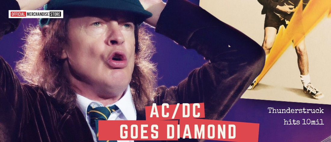 AC/DC Earns First Diamond Single with Thunderstruck