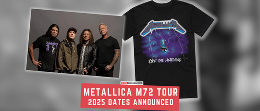 Metallica's M72 2025 Tour is Coming to Australia and New Zealand