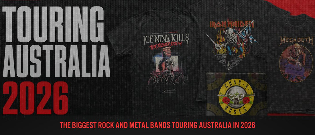 The Biggest Rock and Metal Bands Touring Australia in 2026