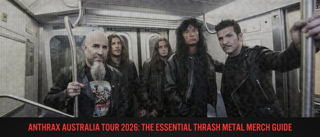 Anthrax Australia Tour 2026: The Essential Thrash Metal Merch Guide