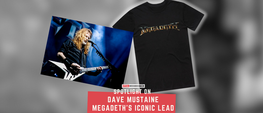 Band Member Spotlight: Dave Mustaine – The Influential Force Behind Megadeth