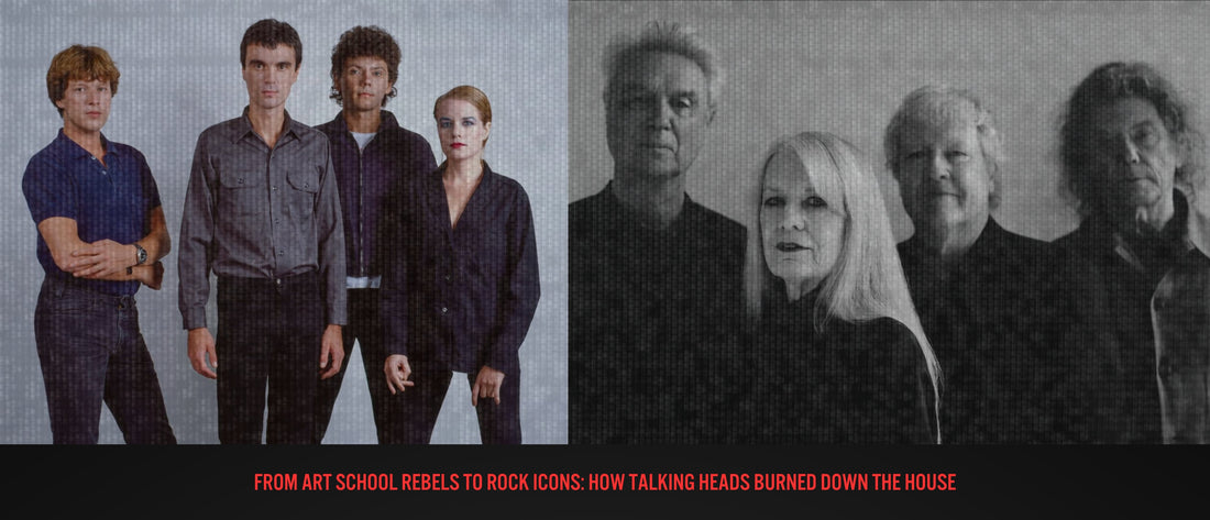 From Art School Rebels to Rock Icons: How Talking Heads Burned Down the House