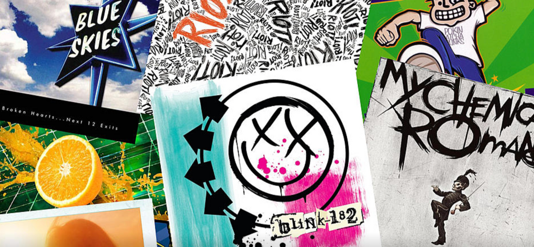 Visual artist 'animagu' creates animation of a bunch of pop-punk album covers Official Merchandise Store