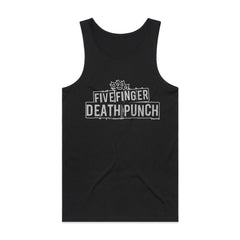 Five Finger Death Punch - Logo Text - Black Tank