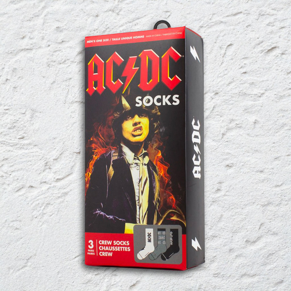 AC/DC Socks - 3 Pair Gift Box