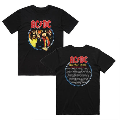 AC/DC - Highway Tour NA '79 - Black T-shirt