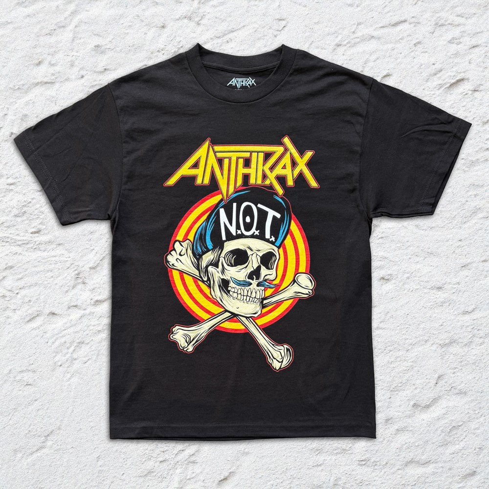 Anthrax - N.O.T Graphic - Black T-shirt