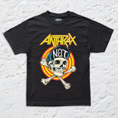 Anthrax - N.O.T Graphic - Black T-shirt