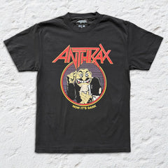 Anthrax - Now It's Dark - True Black T-shirt
