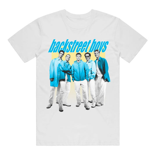 Backstreet Boys - Blue Band - T-shirt White