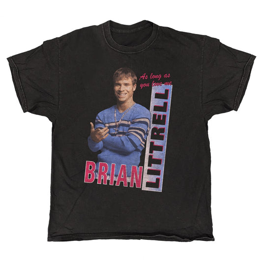 Backstreet Boys - Brian Littrell - Vintage Wash T-shirt Black