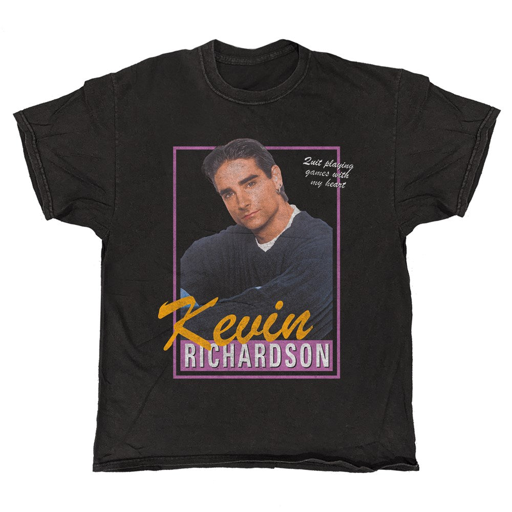 Backstreet Boys - Kevin Richardson - Black Vintage T-shirt