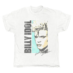 Billy Idol - Whiplash Smile - White Vintage T-shirt