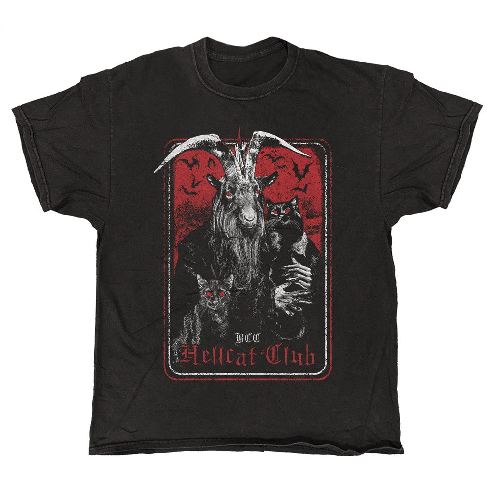 Blackcraft - Hellcat Club - Black Vintage T-shirt