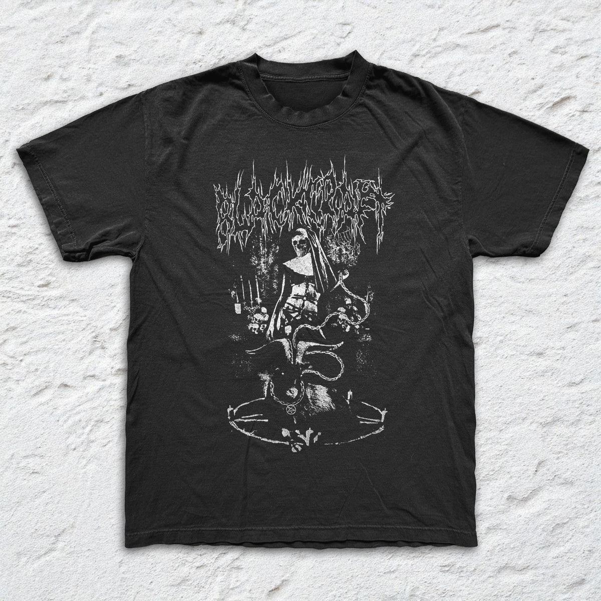 Blackcraft - Nun Ya Business - Black Garment-dyed T-shirt